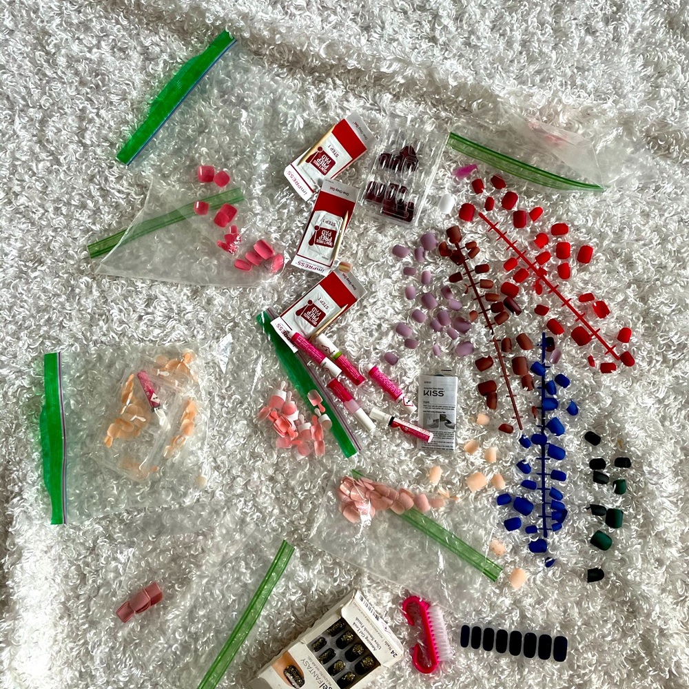 Nails Galore!!! Minus Red